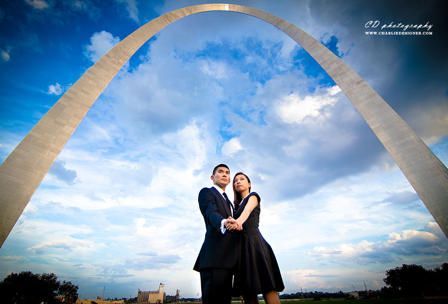 St. Louis Arch Engagement