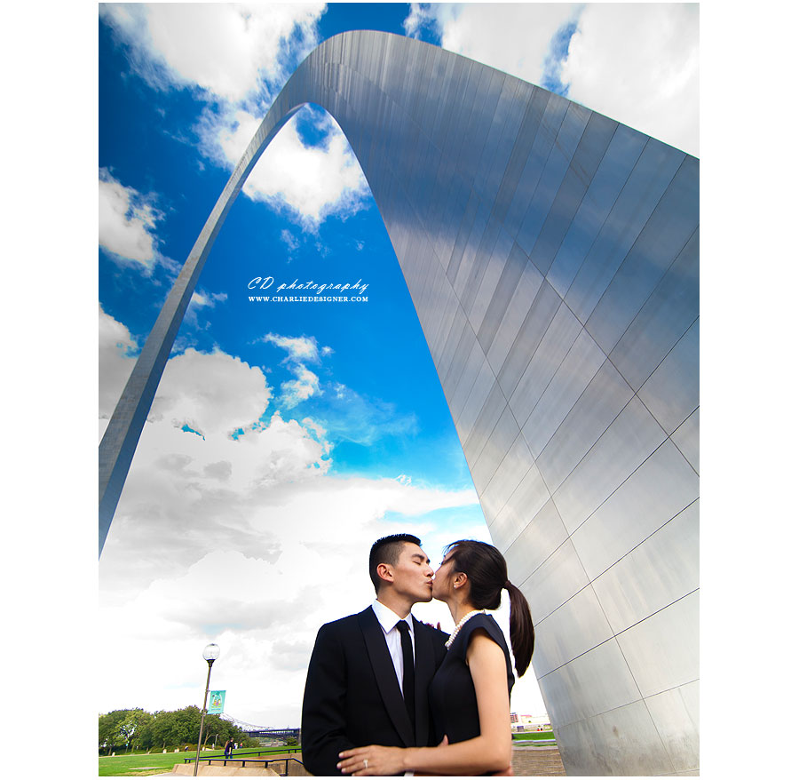 St. Louis Arch Engagement